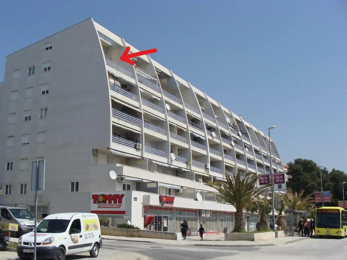 Appartamento Split On The Beach, 2 Floors & Wide Terrace